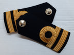 Shoulder Boards Naval Officer British Royal Navy Lieutenant Epaulette Rank Curls