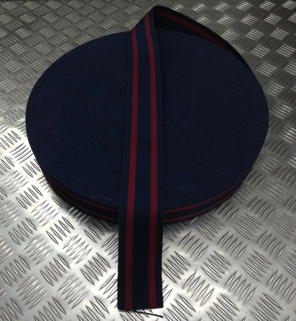 Genuine British Issue Two Tone Stable Belt Material Unknown Regiment