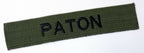 Chest ID Stripes / Name Bars Heavy Duty Plain Green No Text x 2 New