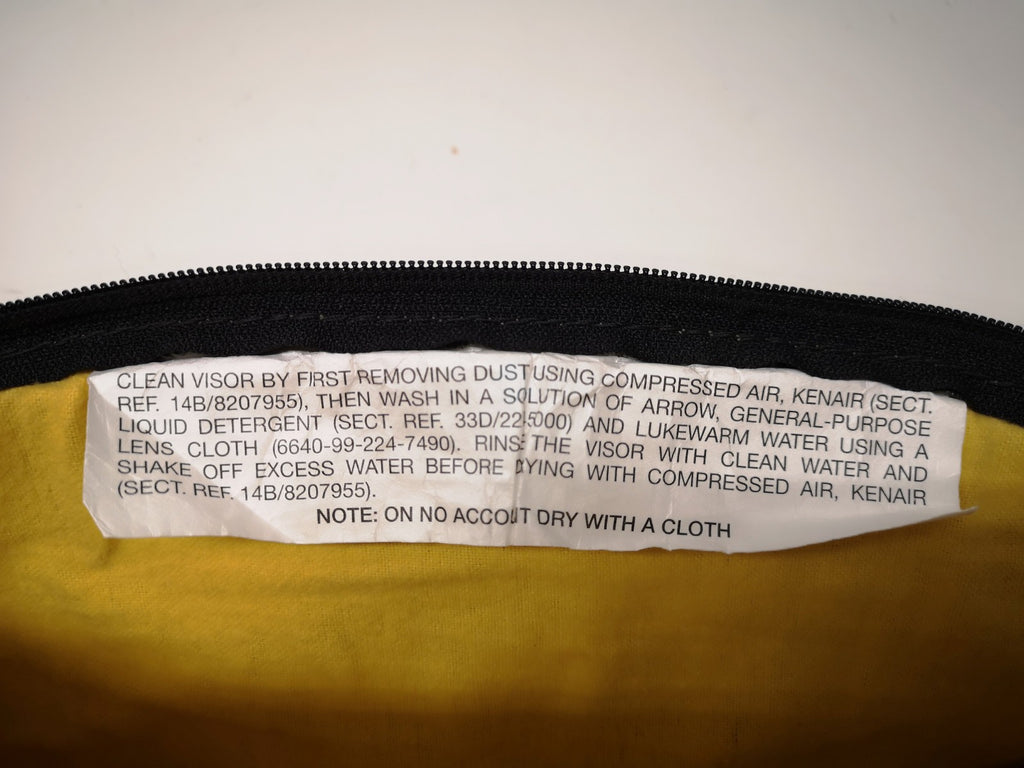Protective Visor Storage Bag Olive Genuine British Army Surplus