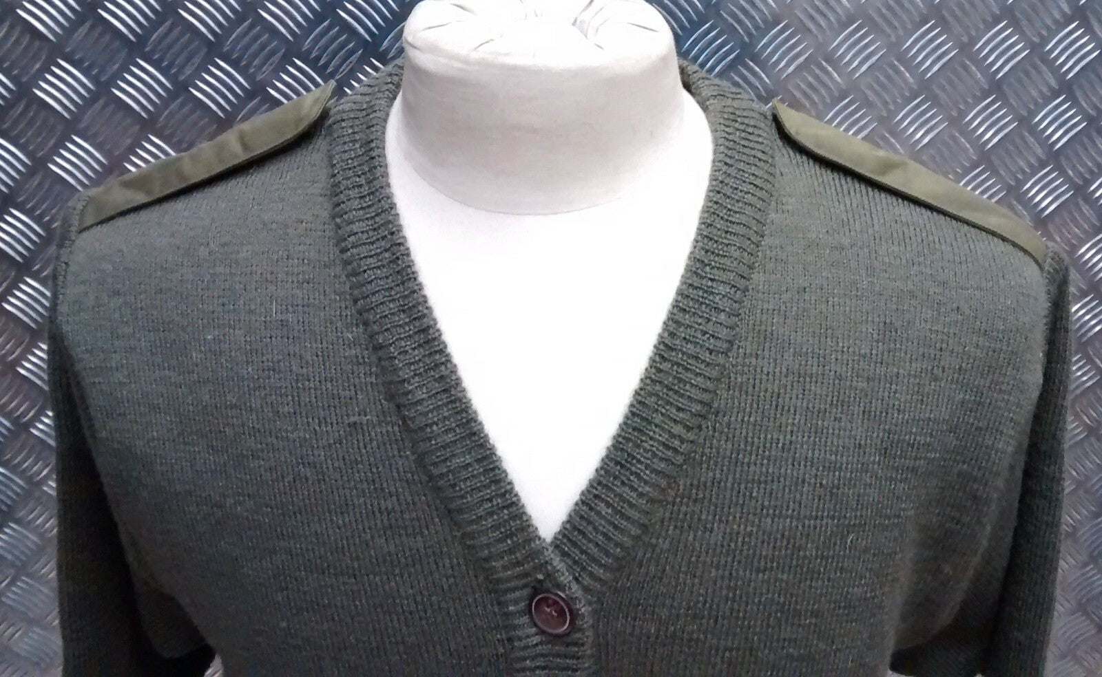 WRAF Army Royal Navy Cardigan 80% Wool Genuine Issue All Sizes - NEW