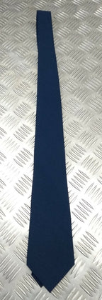 Plain Navy / Royal Blue Neck Tie British Made NEW