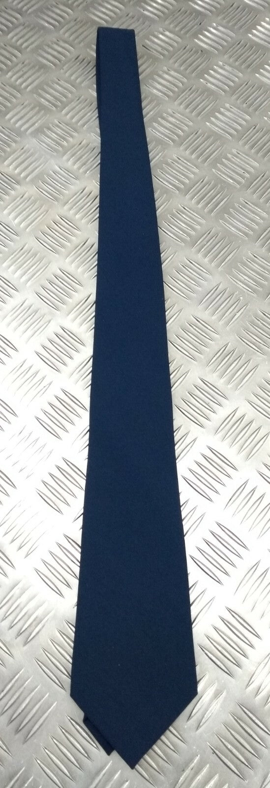 Plain Navy / Royal Blue Neck Tie British Made NEW