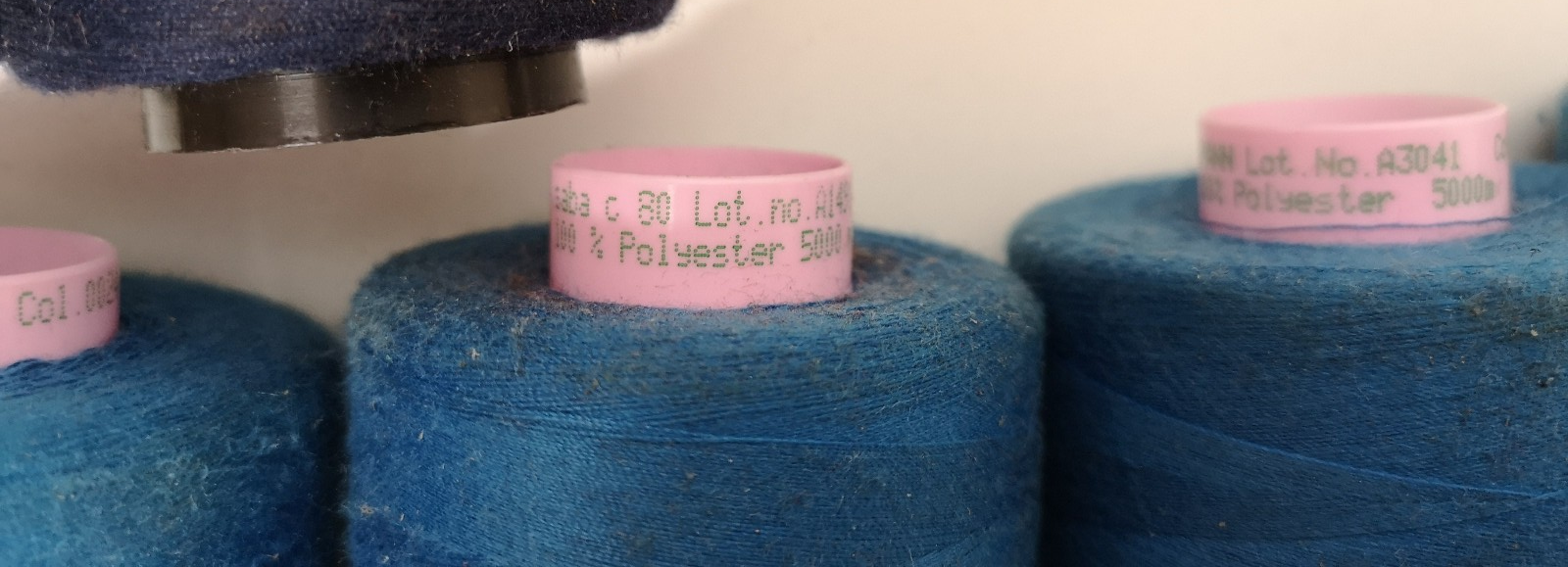 Polyester Corespun Thread Blue / Navy Colour Shades Various Brands