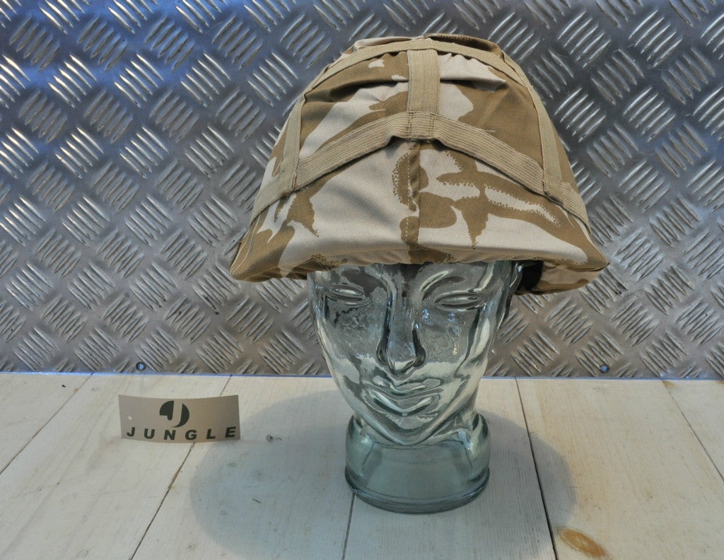 Combat Helmet Cover British Army Desert CAMO GS, MK6. Size: Outsize - NEW x 10