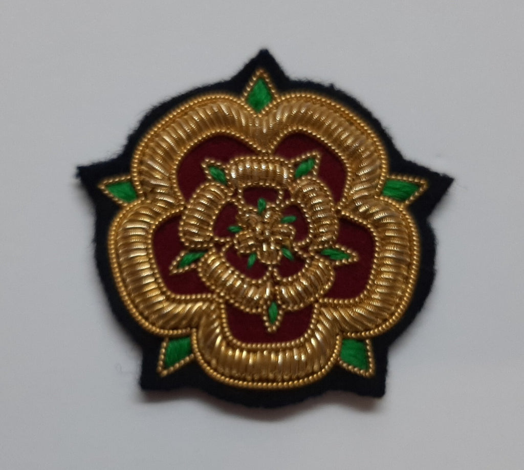 Duke of Lancaster RMLY Officers Embroidered British Army Insignia Rose Patch