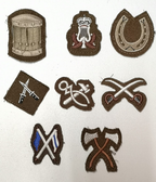 British Army Qualification / Skill Patches joblot of 8