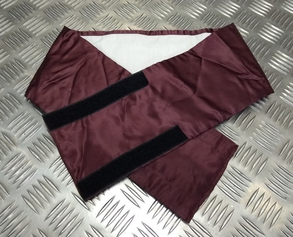Burgundy Cummerbund Ex-British Issued Officers Mess Dress Parade Lined
