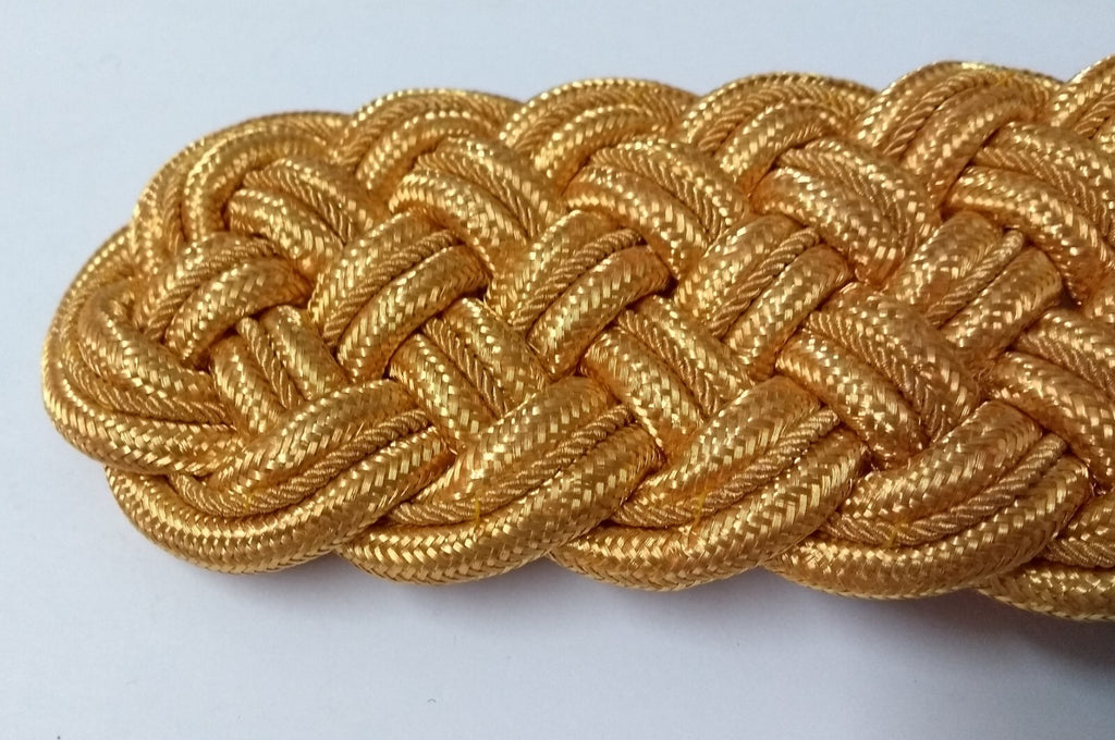 Shoulder Cords Senior Officer Gold Braid Cords No Attaching Straps Unfinished