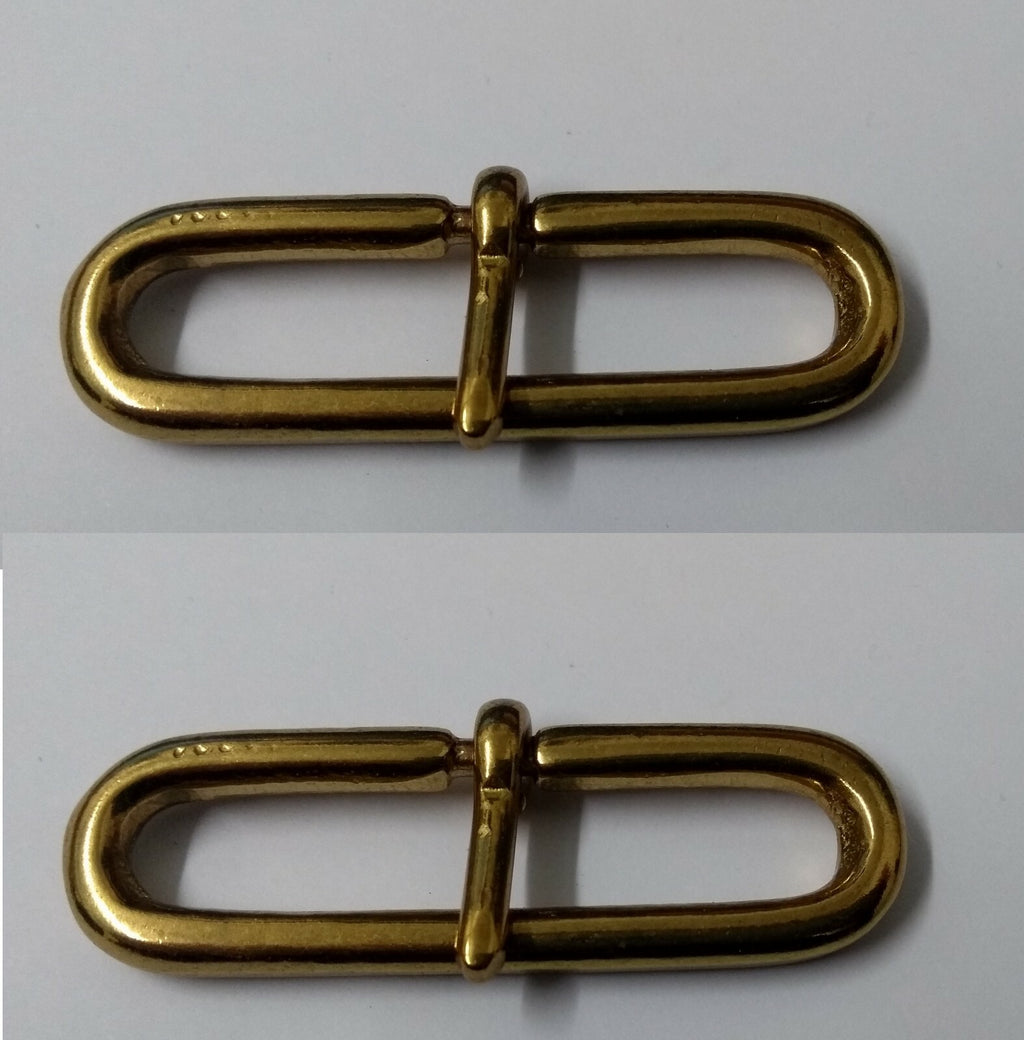 Genuine British Issue Metal Parade Belt Prong Slider Adjuster x 2 New