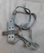 Crampon Boot Spikes British Tri Service Chrome Leather Straps One Size