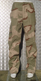 British Desert Storm Style DPM Camo Combat / Utility Trousers Size 28"-32" - NEW