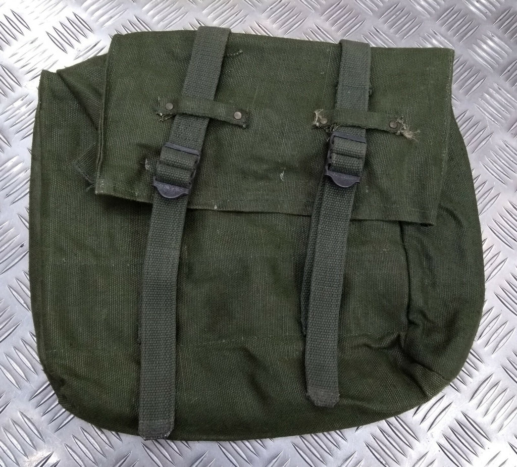 Genuine Vintage Issue Heavy Duty Canvas Back Pack Pannier Side Bag CVSL
