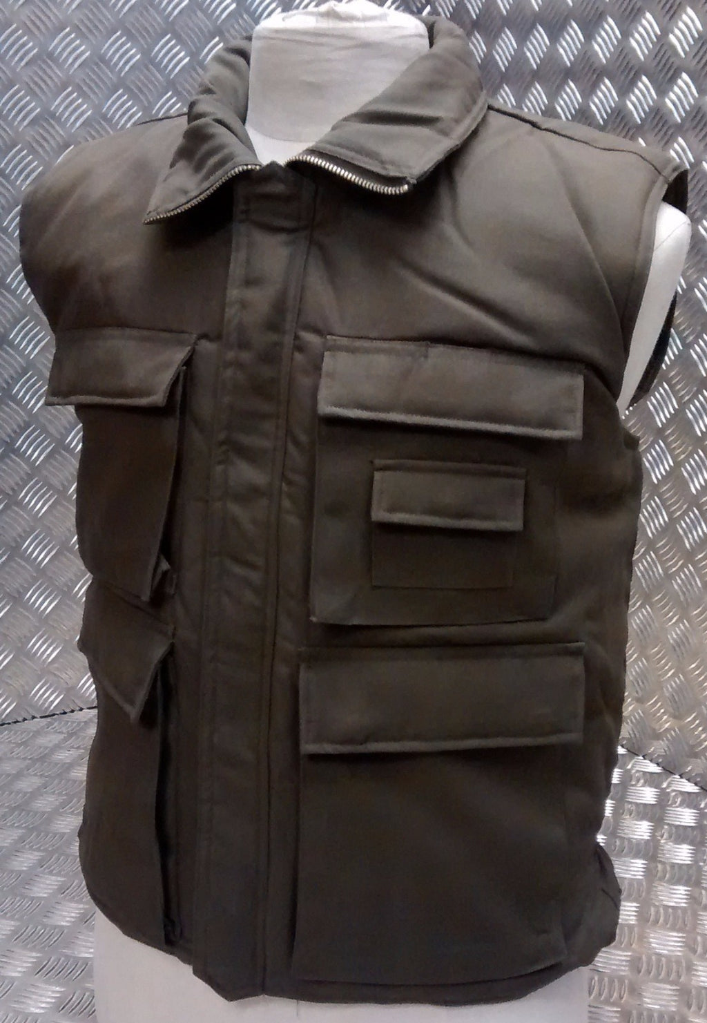 Hunters Action Vest OD Green Tactical Fishing Body Warmer - NEW