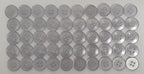Buttons 50 Vintage 4 Hole for Dress Shirts Pearlesque Cool Blue 12.6mm NOS