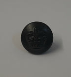 Genuine British Issue Royal Crown Plain Border Buttons 1 Pair ASBT296