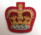 Quartermaster Colour & Staff Sergeants Gibraltar Regiment Queens Division Crown