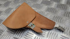 Tan Leather Holster Unknown Vintage Eastern Bloc Pistol Holder HNN1