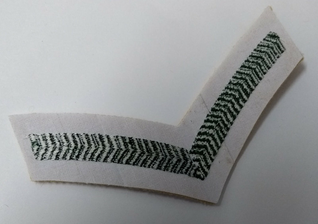 Genuine British Light Infantry Lance Corporal Chevron On Maize