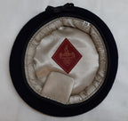 Herbert Johnson Beret Officer's Uniform Dress Blue Petersham Trim Size 58cm