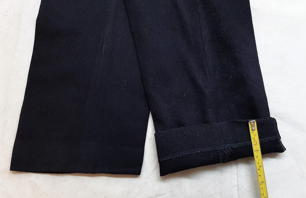 Vintage Naval Dress Trousers Dewhurst British Royal Navy RN Old Pattern Waist 31