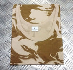 100% Cotton Desert Camo Sleeveless Vest Singlet Tank Top - All Sizes - NEW