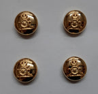 Royal Artillery Buttons 22L Small British Army Mounted R.A Cannon Insignia