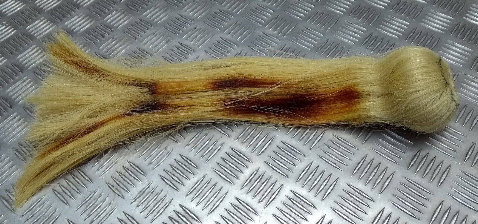 HCav White Plume Ceremonial Horse Hair Headwear British Army Household Cavalry