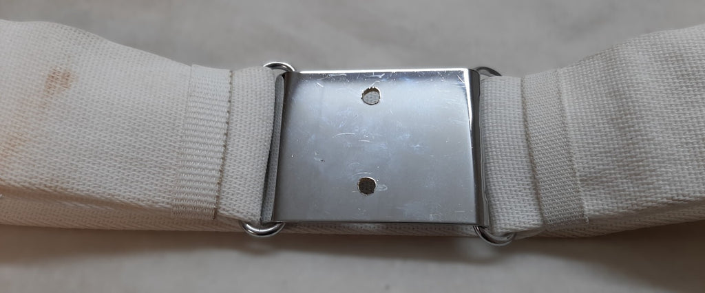 Belt Courlene British Pattern Chrome Buckle No 42"