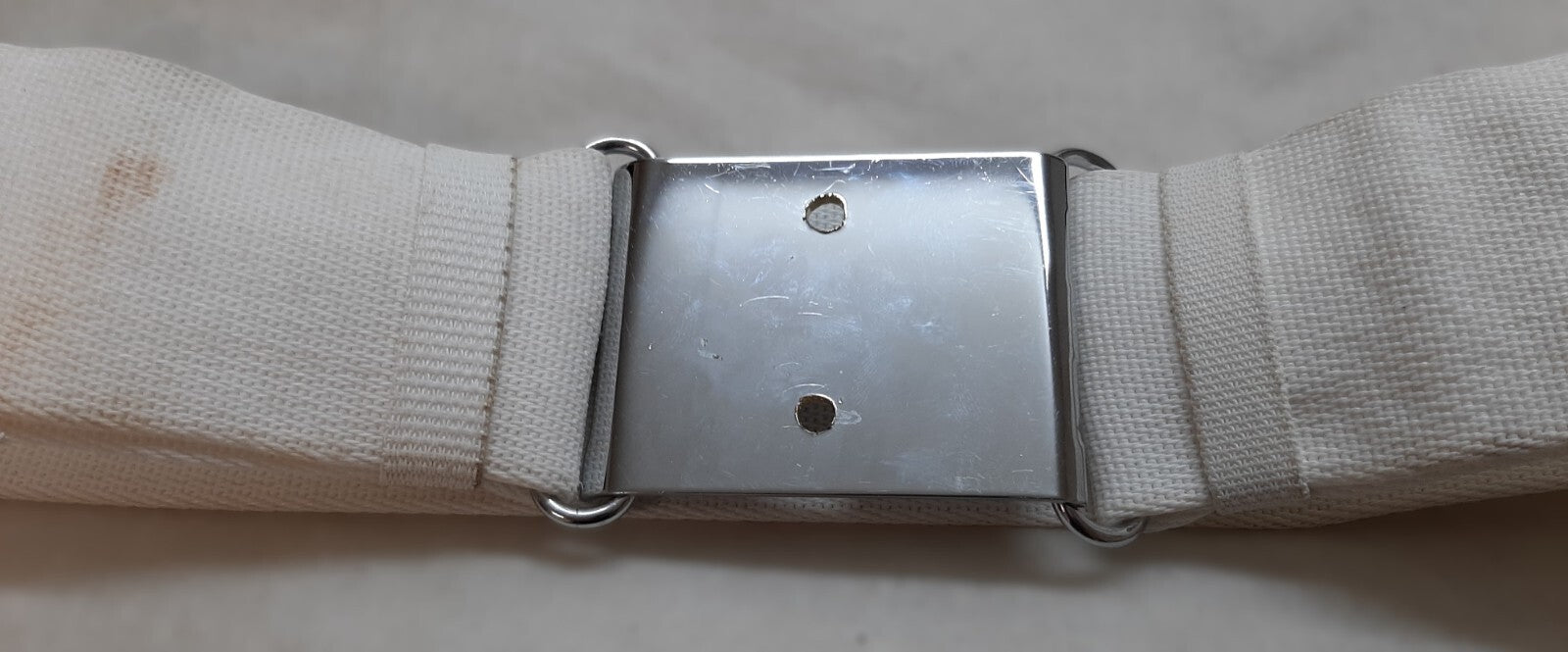 Belt Courlene British Pattern Chrome Buckle No 42"