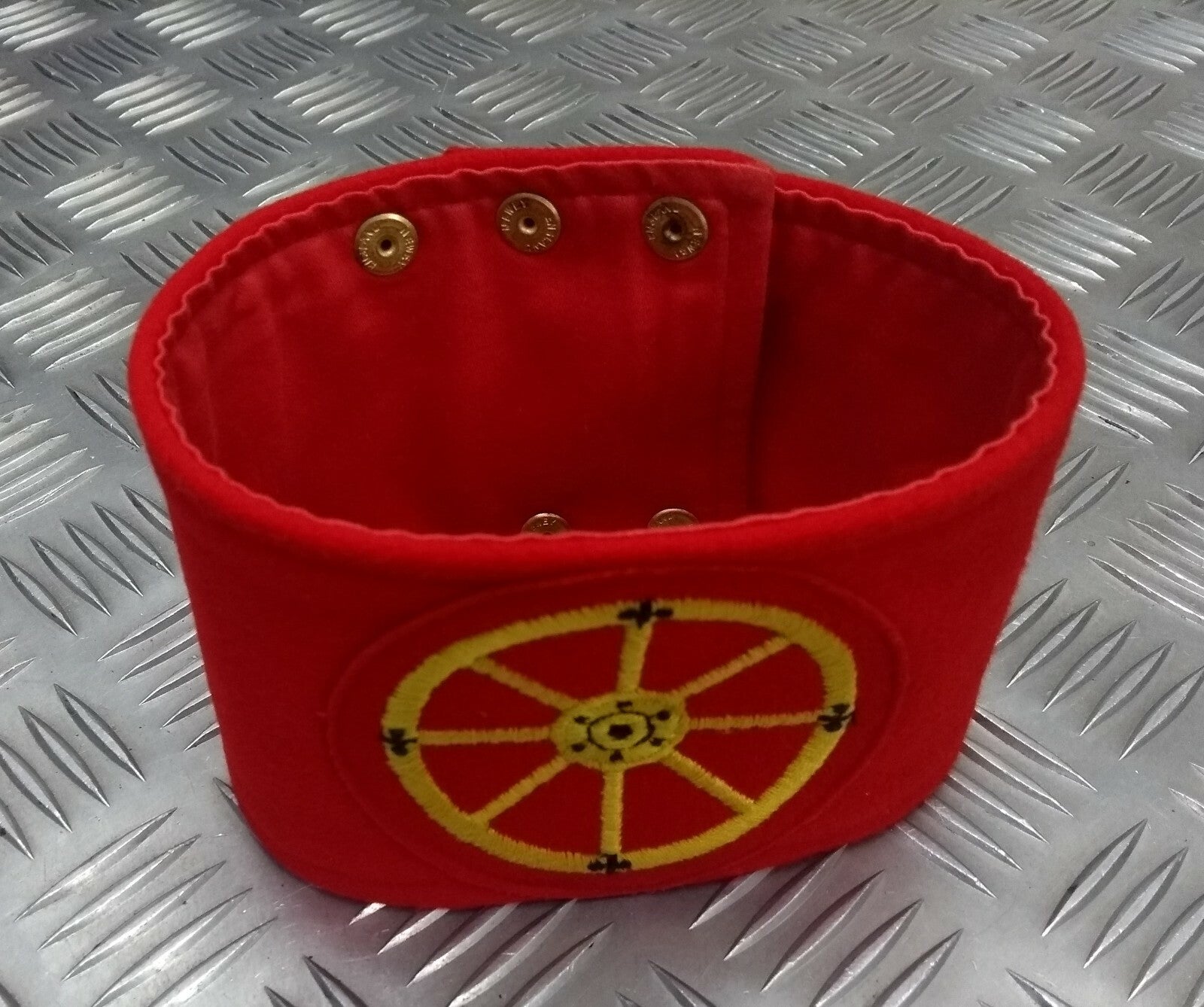 RLC Armband Brassard British Army Pattern Royal Logistic Corps Embroidered Wheel