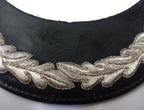 Genuine British Made Senior Officer Silver Mylar Braided Dress Cap Peak