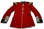 British Army Scots Tunic Red Jacket Bandsmans w Shoulder Wings Size 37"