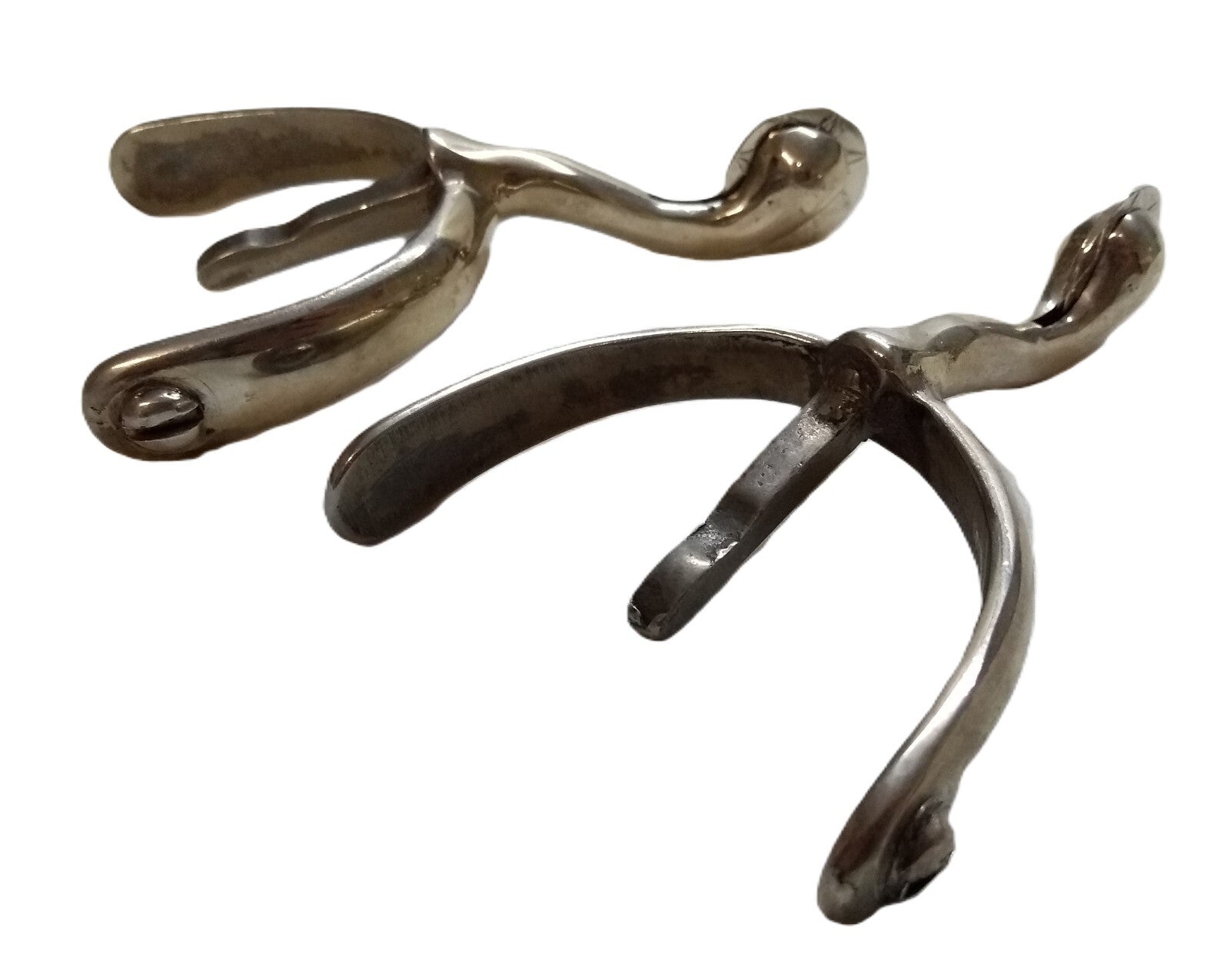 Swan Neck Spurs Short British Army / Officers & Soldiers Parade Boots