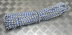 Genuine British Made Ceremonial & Parade Silver Blue Fleck Cord 2M RC11