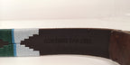 Royal Signals Leather Polo Belt with Brass Buckle Size 32"