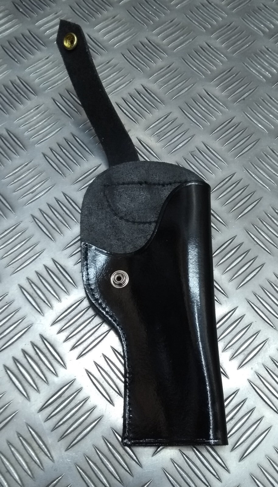 Ceremonial Parade Holster Black Patent Gloss Genuine Issue Made in UK