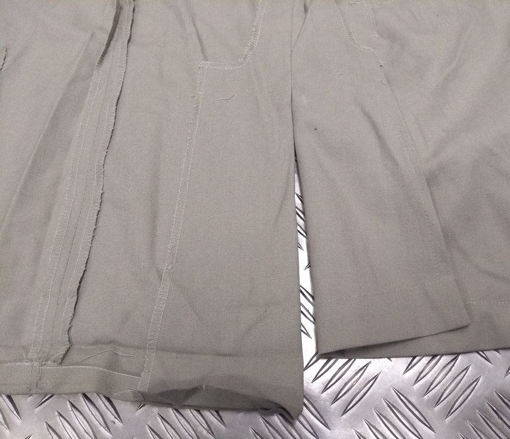 British Army No6 Jacket Dress / Tropical Jungle / No Buttons & Open Seam