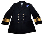 RN Jacket British Naval OFCs Com No5 undress Barathea 8 Button 104 RG