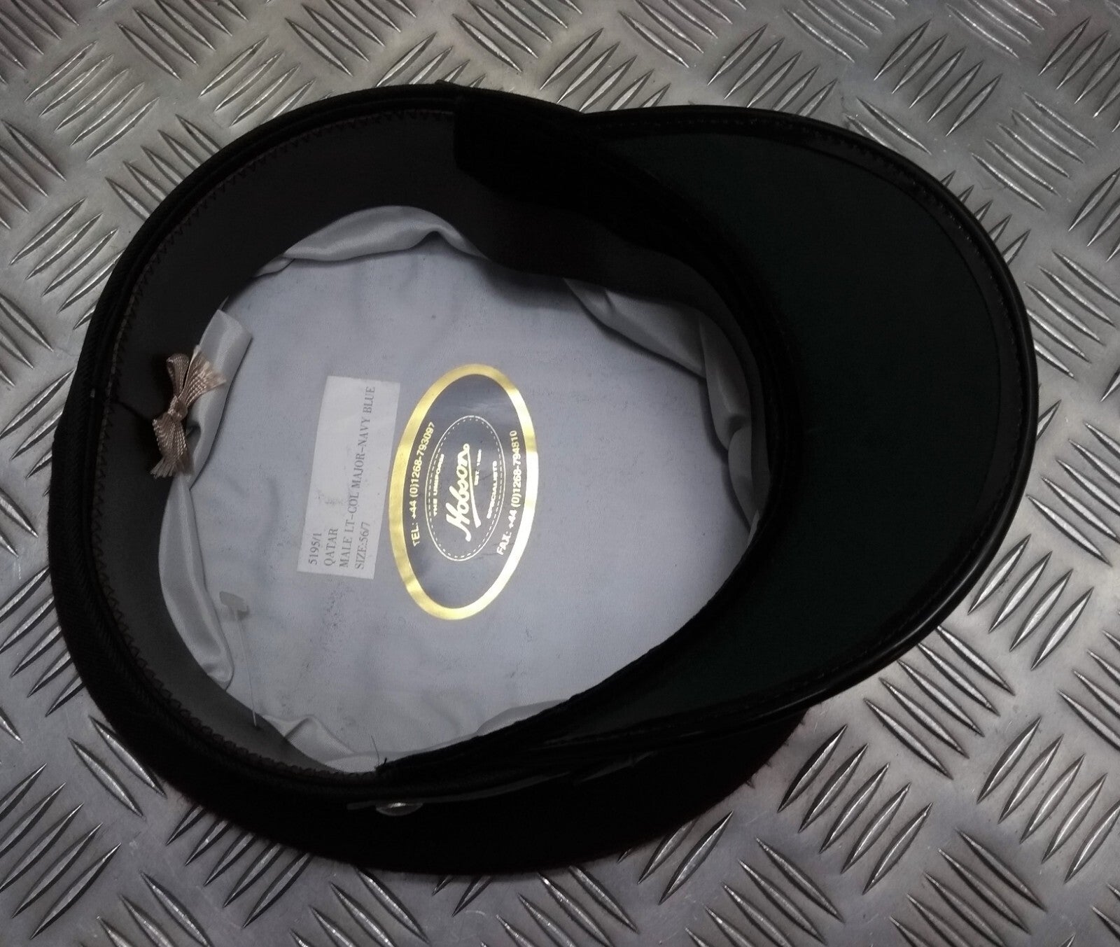 Qatar Hat Peaked Cap Dress Visor Fancy Dress British Made