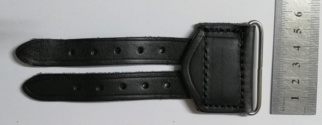Leather Replacement Strap Slider Adjuster D-rings Spare Part for Stable Belts