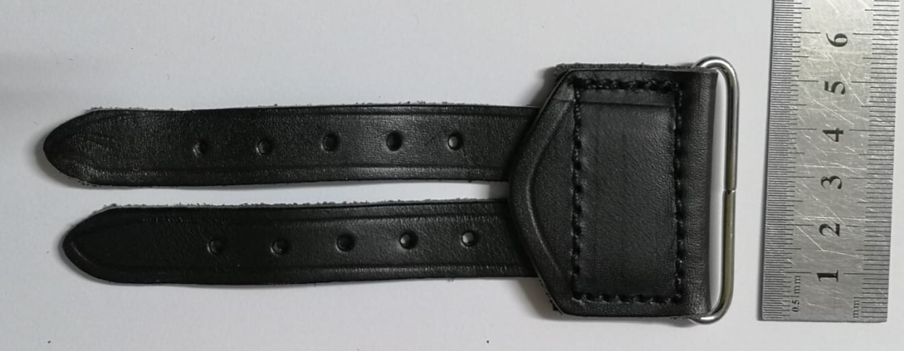 Leather Replacement Strap Slider Adjuster D-rings Spare Part for Stable Belts