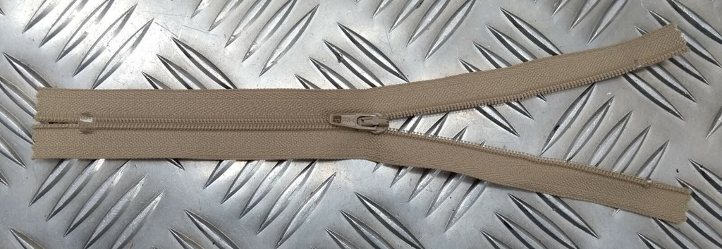 YKK Zip / Zipper 19.5cm Closed End Beige / Sand Genuine British- NEW
