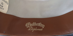 Black Homburg Churchill style Hat by Battesby (Diplomat) Size 58cm UK 7 1/4