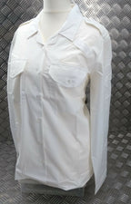 OPG White Shirt Long Sleeve British Security Style Womans Size 22