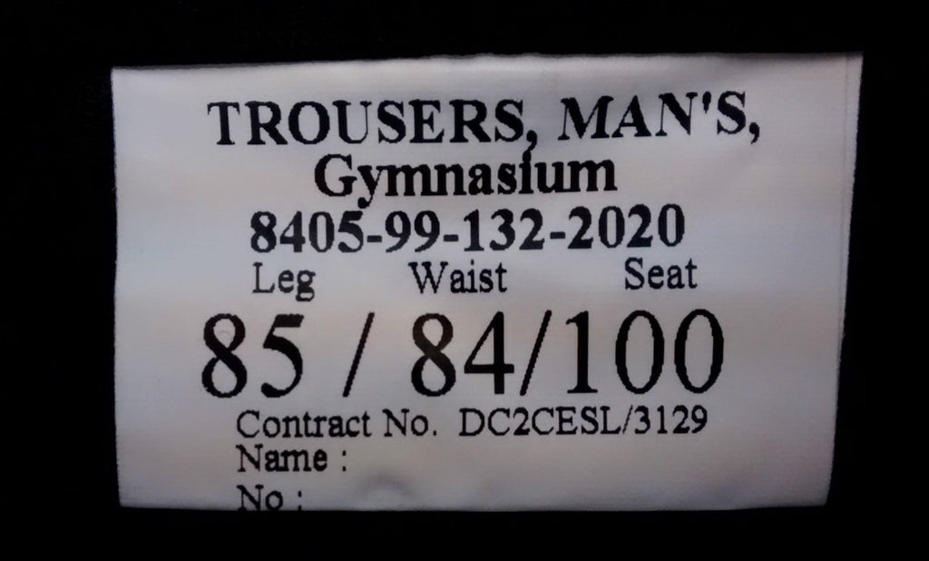 PTI Instructor Gymnasium Trouser British Assorted Sizes- NEW