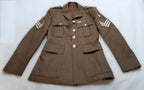 British Army No2 Fad Jacket RLC With Q/C Crown Badges 3 Bar Chevron Patches 170/100/84cm
