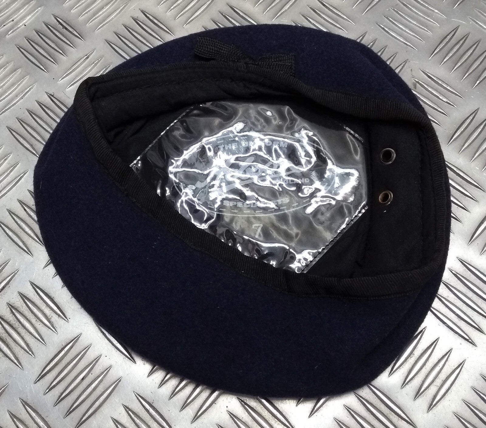 Blue Beret Genuine Hobson London Manufactures Sample 7 56cm