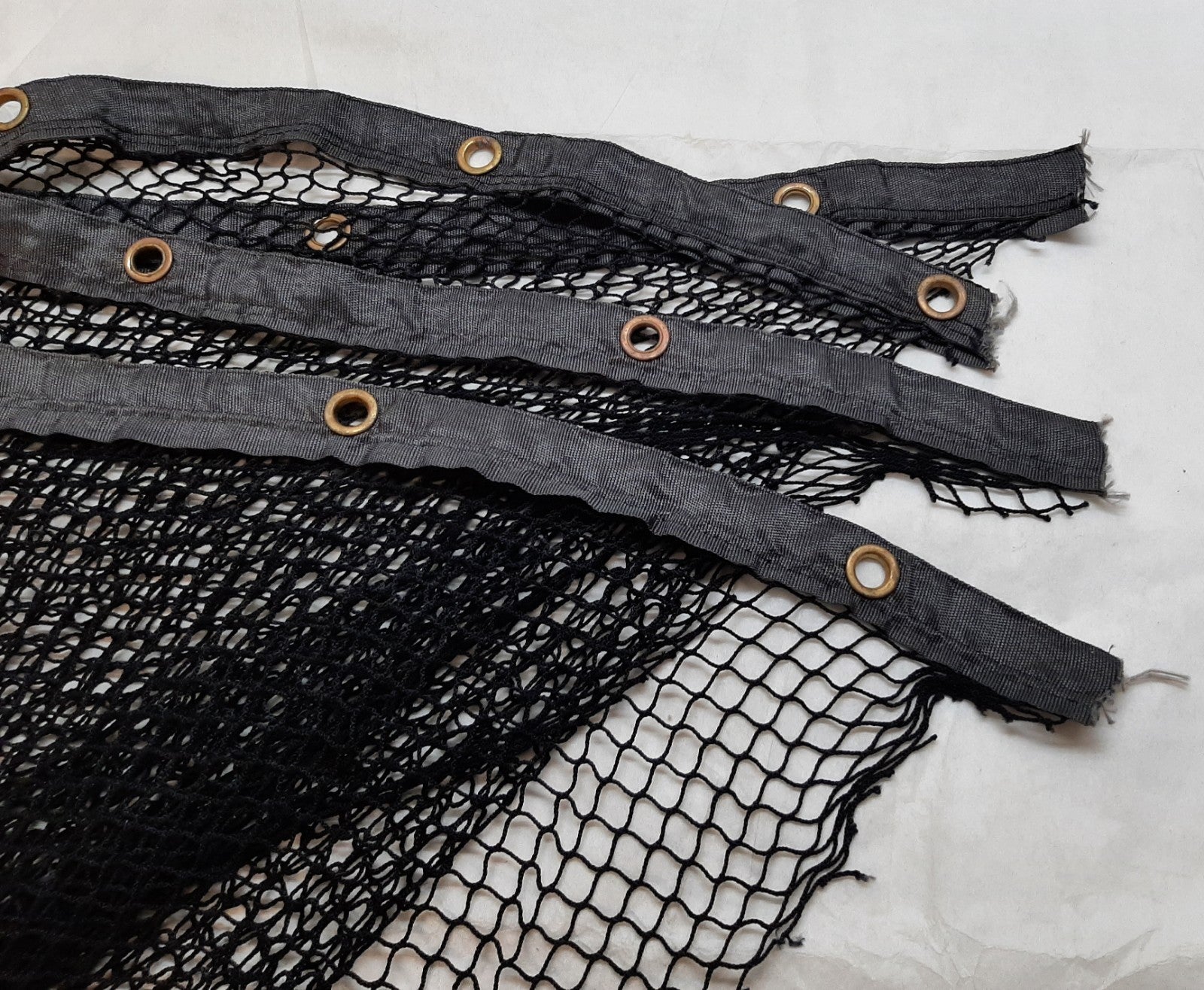 Cargo Net British Tri Service Heavy Duty Black / Stealth Cut Netting