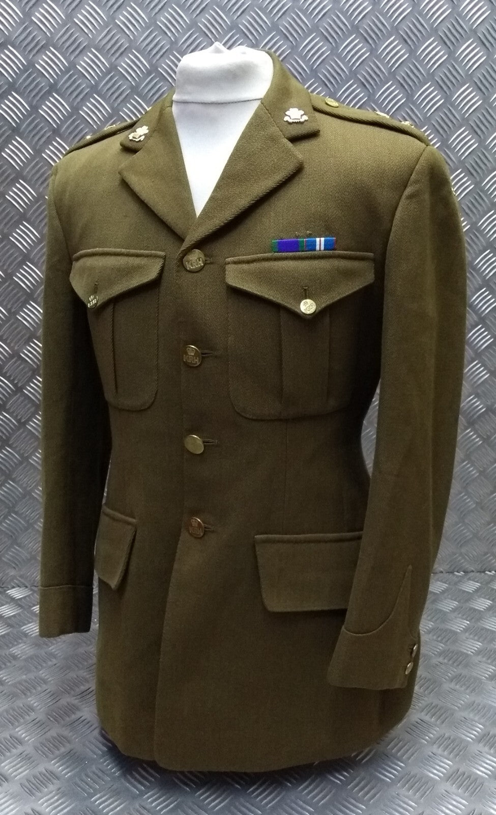 No2 Vintage Jacket Lt Col OFCs Dress KRH Old Pattern Fully Buttoned